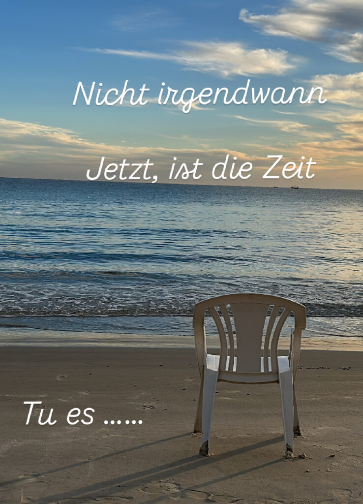 Nicht irgendwann