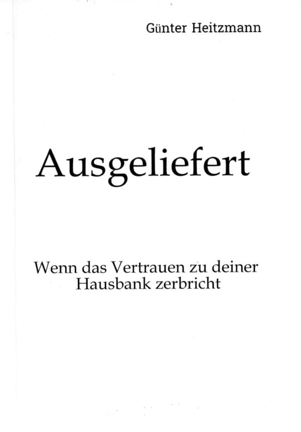 Buchcover Ausgeliefert