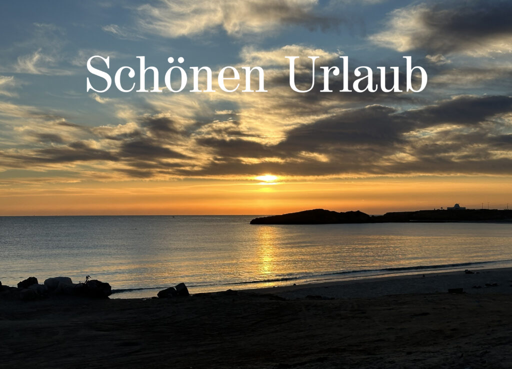 Schönen Urlaub 1
