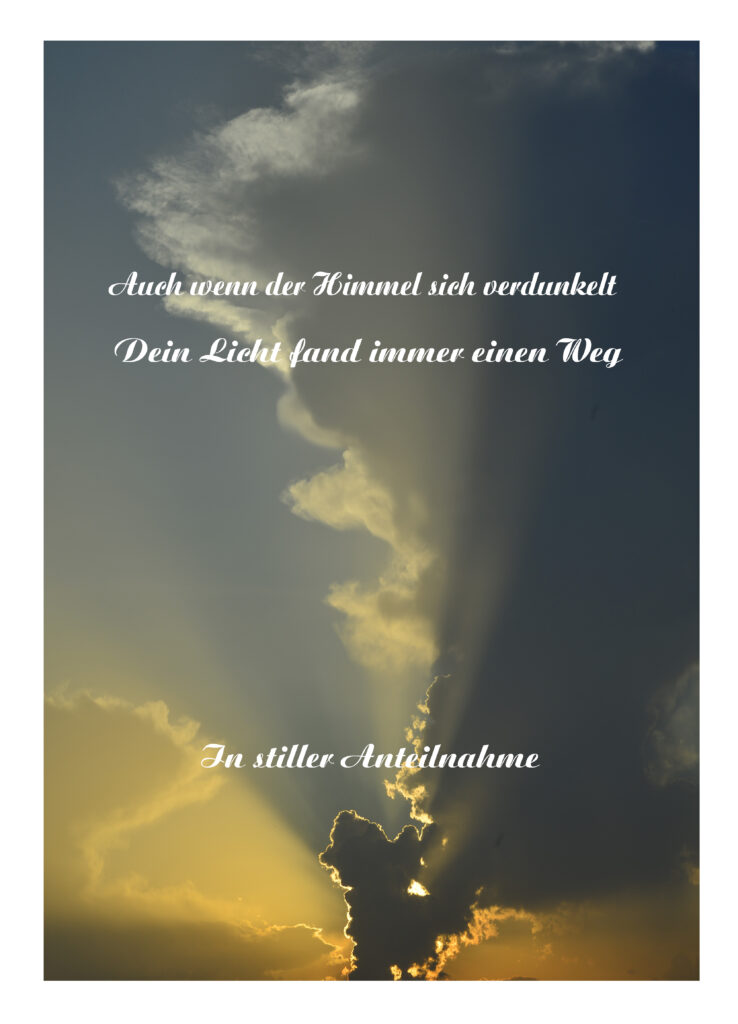 Stille Anteilnahme